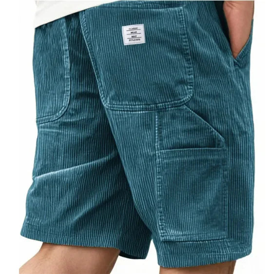 Owen | Cargo Corduroy Shorts For Men