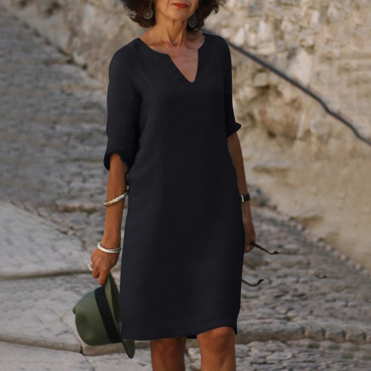 Dina | Elegant Women's Summer Dress, Comfortable, Ideal For Everyday Wear