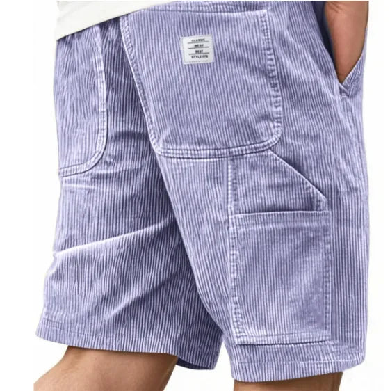 Owen | Cargo Corduroy Shorts For Men