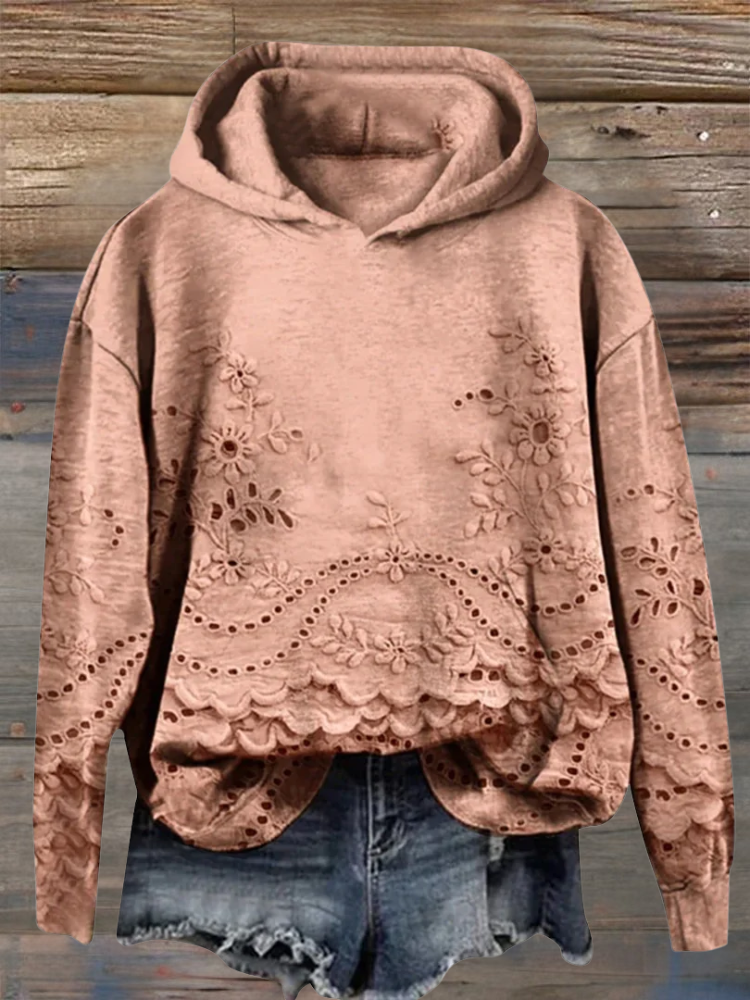Elliott | Women’s Hoodies - Floral Embroidery