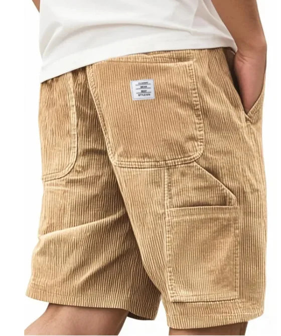 Owen | Cargo Corduroy Shorts For Men
