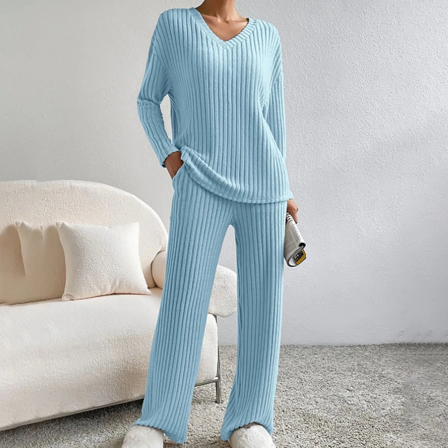 Esra | Knitwear Two-Piece Set