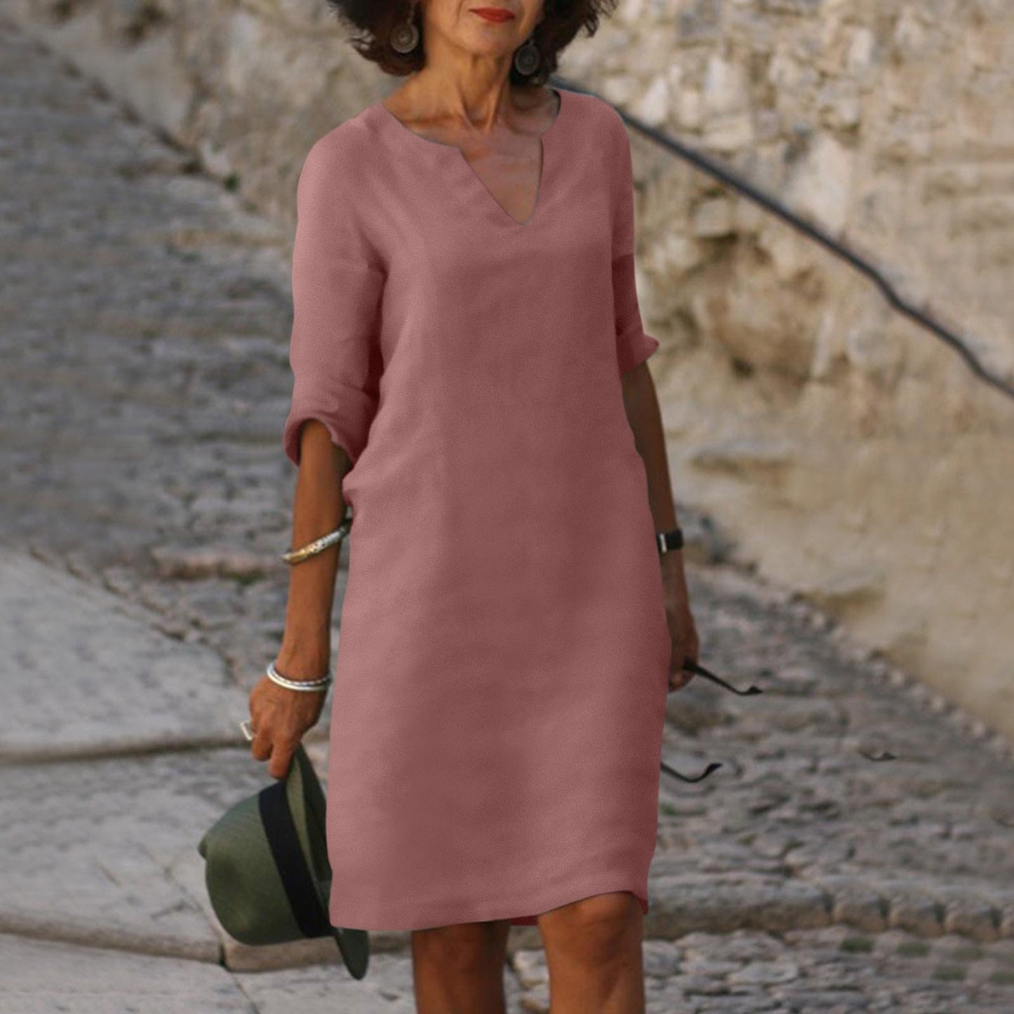 Dina | Elegant Women's Summer Dress, Comfortable, Ideal For Everyday Wear