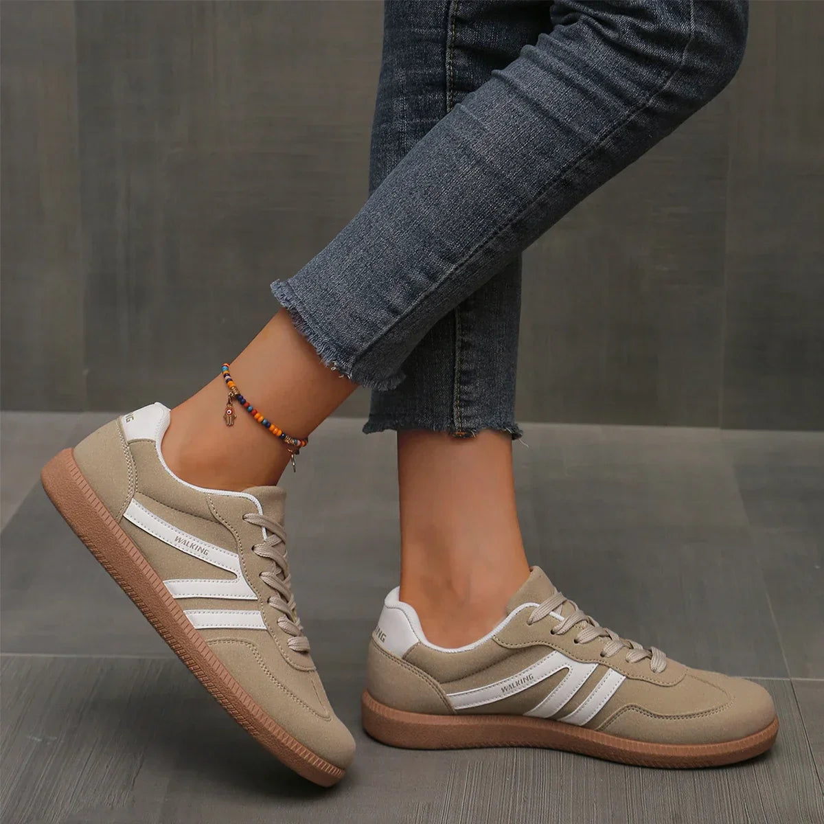 Women’S Supportive Lightweight Orthopedic Walking Sneakers