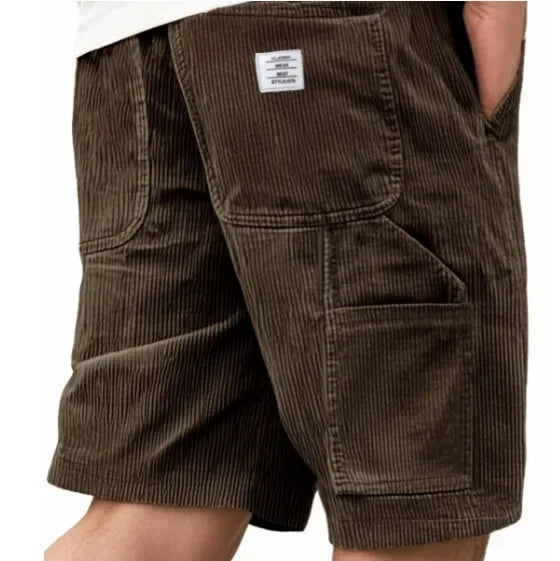 Owen | Cargo Corduroy Shorts For Men