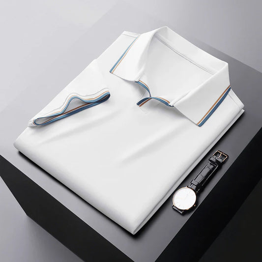 Vincenzo | Prestige Silk Polo Shirt
