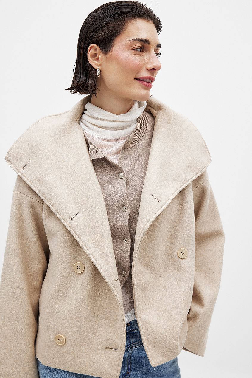 Elowen | Short Double Snap Jacket For Women