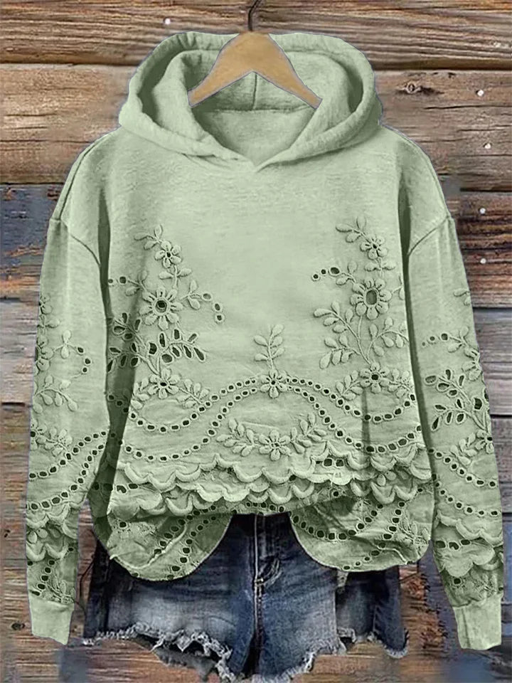 Elliott | Women’s Hoodies - Floral Embroidery