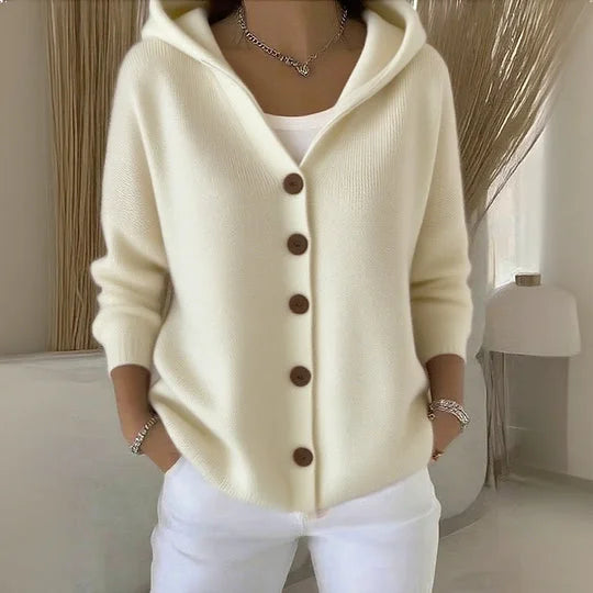 Nylah - Comfortable Long Sleeved Cardigan