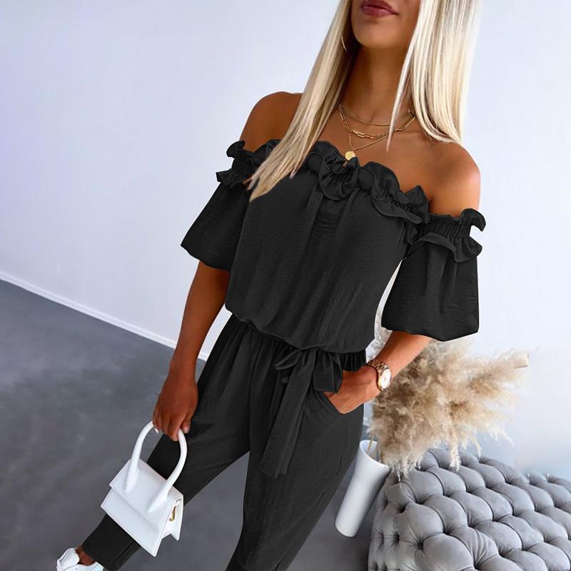 Camila | Off Shoulder Jumpsuit