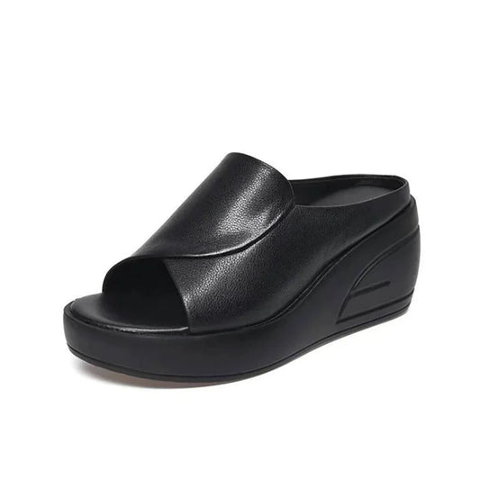 Eliza | Orthopaedic Slip-On Wedge Sandals