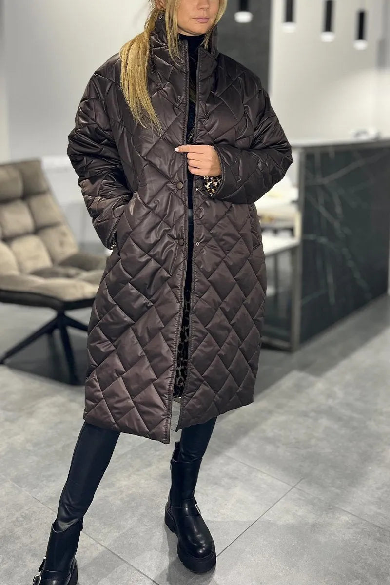 Maribel – Reversible Quilted Coat