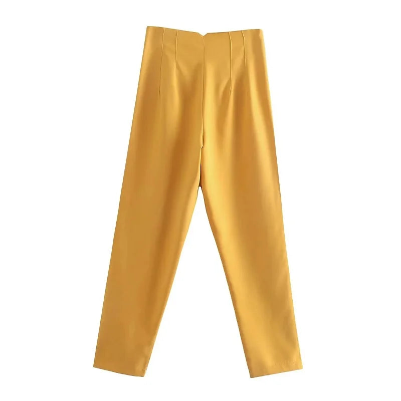 Claude | Women's High Waisted Trousers