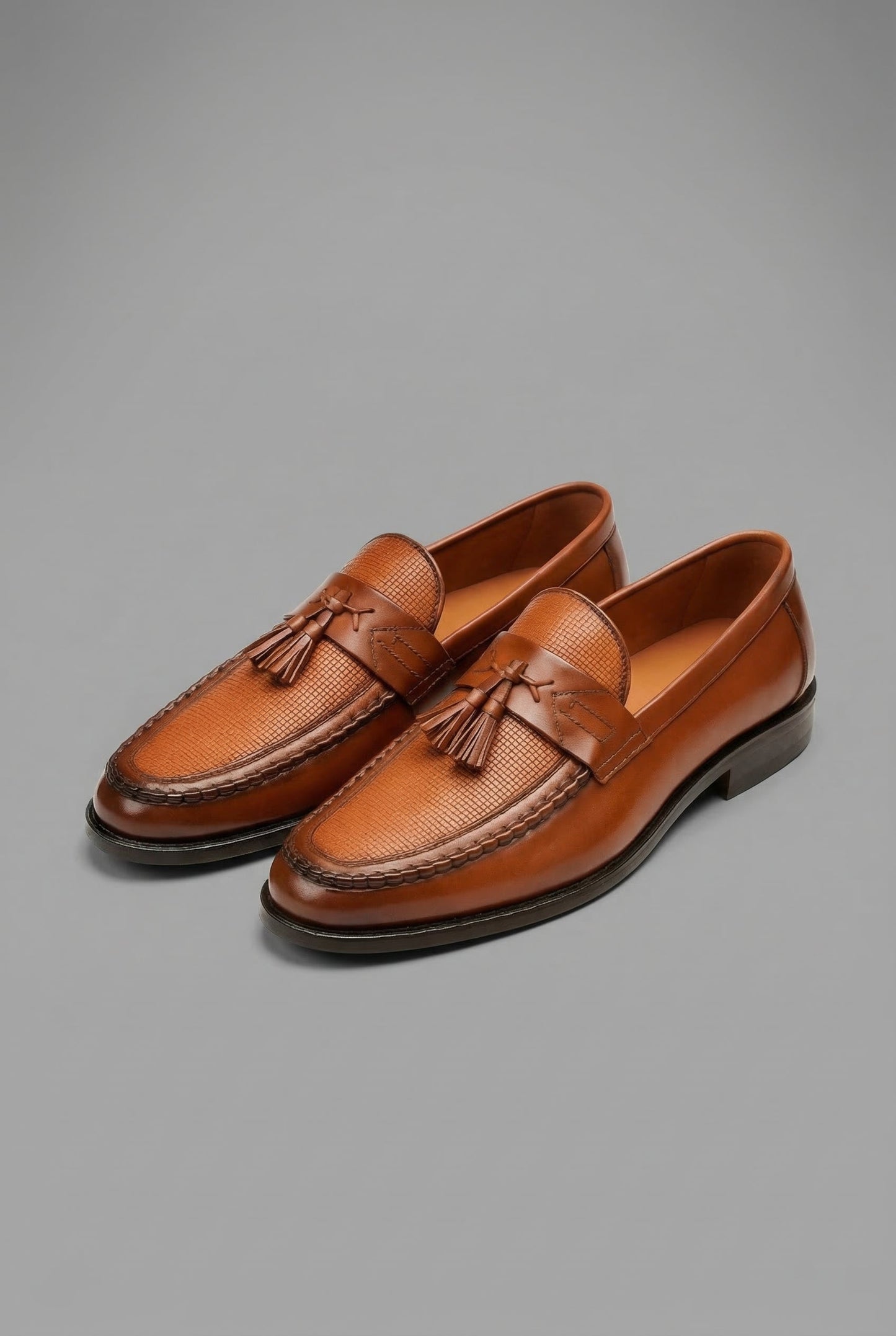 Bohdan | Men’s Classic Woven Tassel Slip On Loafers