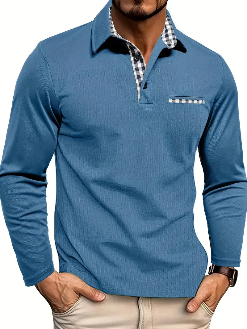 Elyo – Long Sleeved Polo Shirt