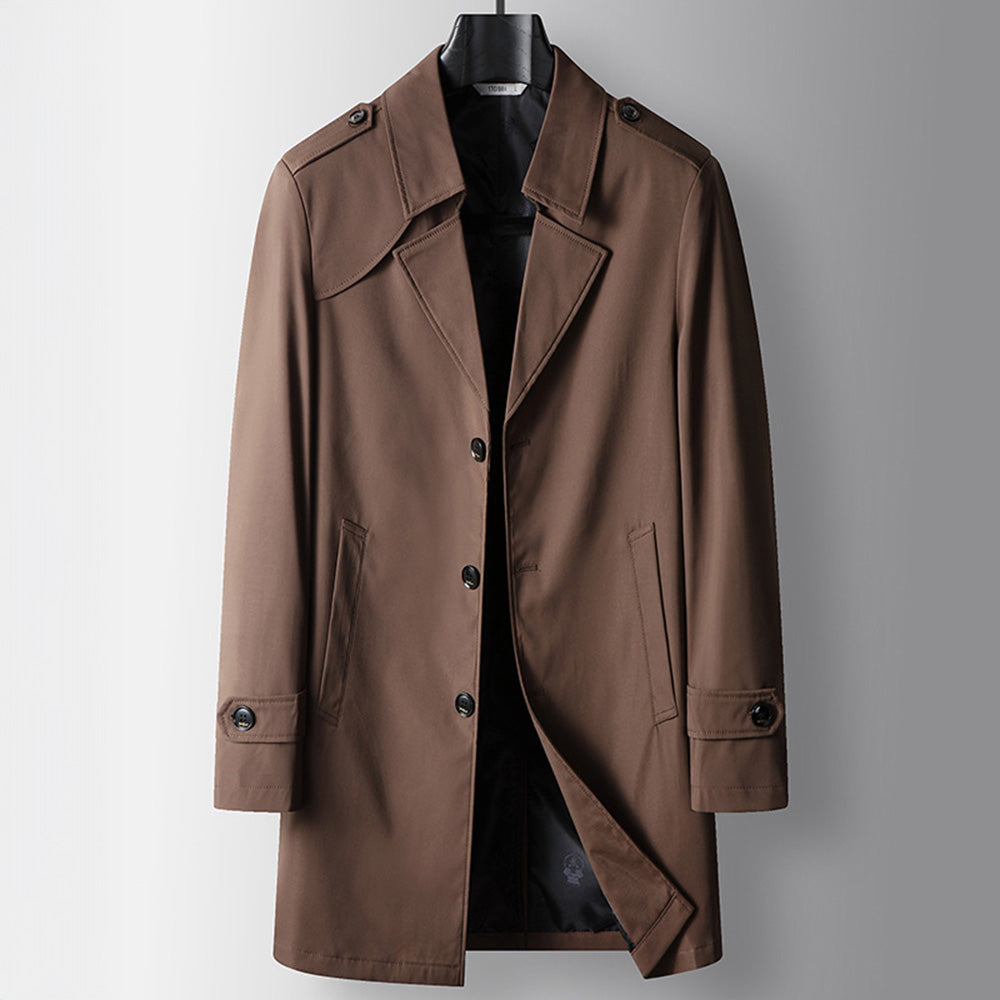 Alden - Classic Military Inspired Trench Coat