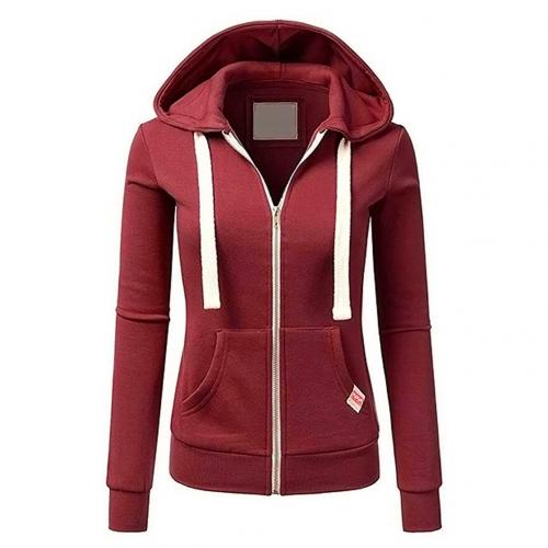 Sandy | Women's Zip-Up Fitted Hoodie - Image 1