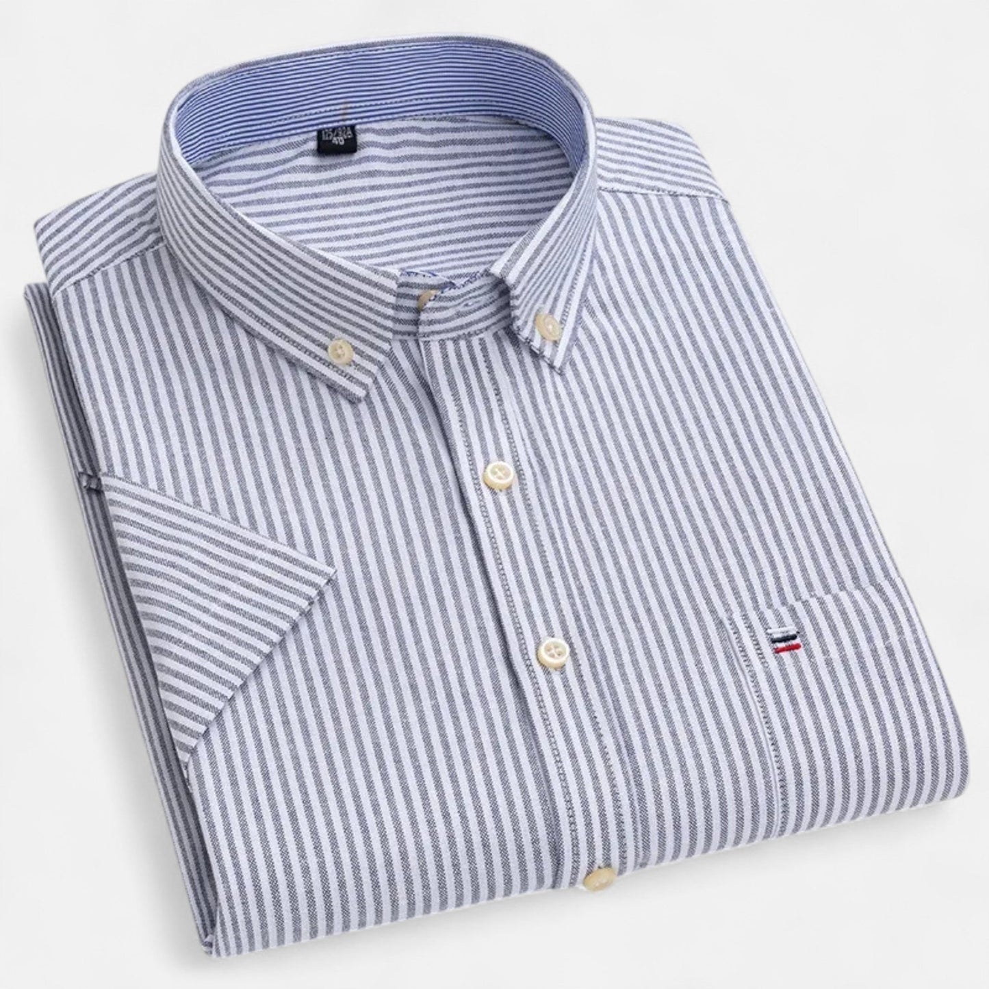 Rivello | Short Sleeve Oxford Shirt For Men