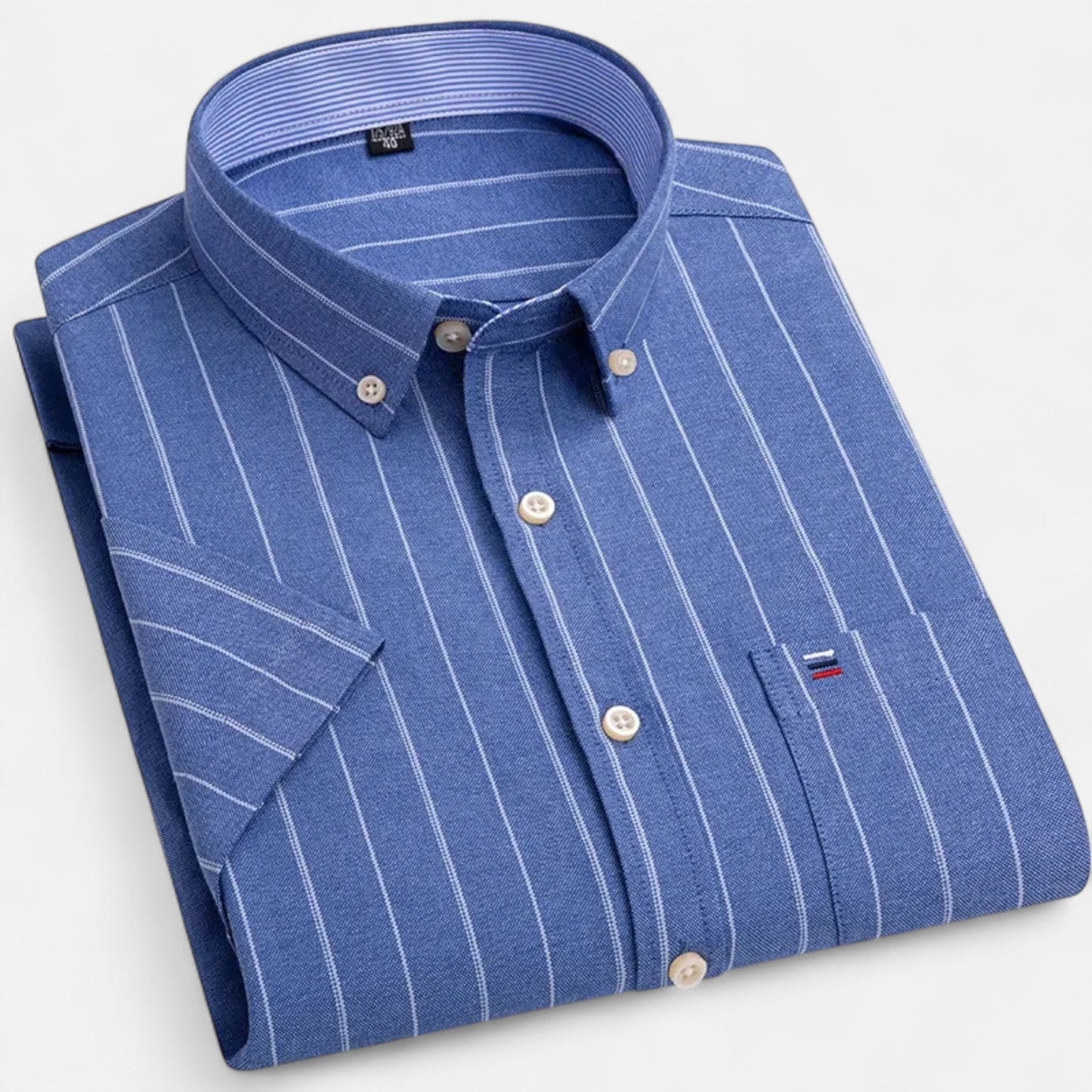 Rivello | Short Sleeve Oxford Shirt For Men