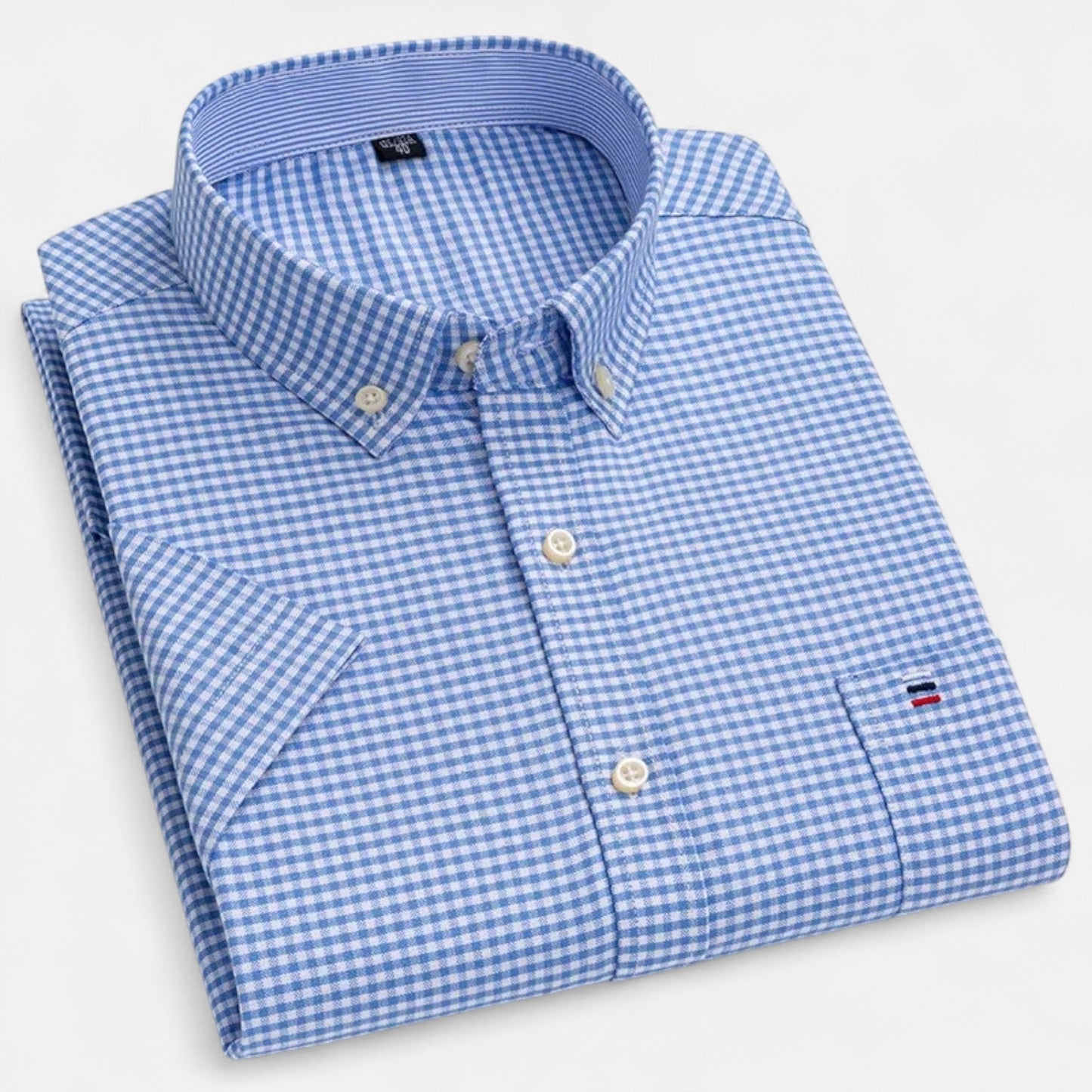 Rivello | Short Sleeve Oxford Shirt For Men