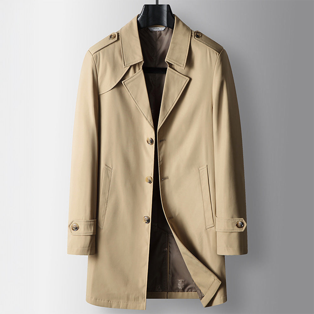 Alden - Classic Military Inspired Trench Coat