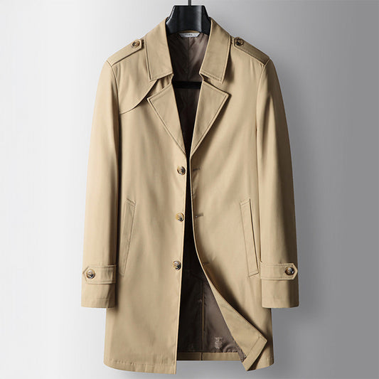 Alden - Classic Military Inspired Trench Coat