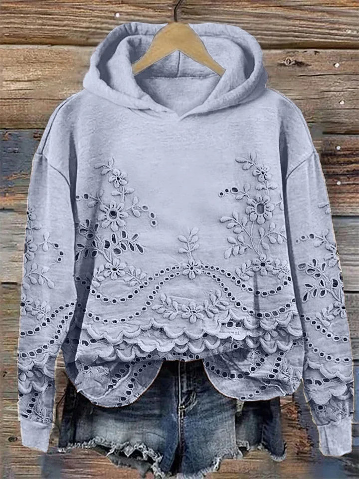 Elliott | Women’s Hoodies - Floral Embroidery