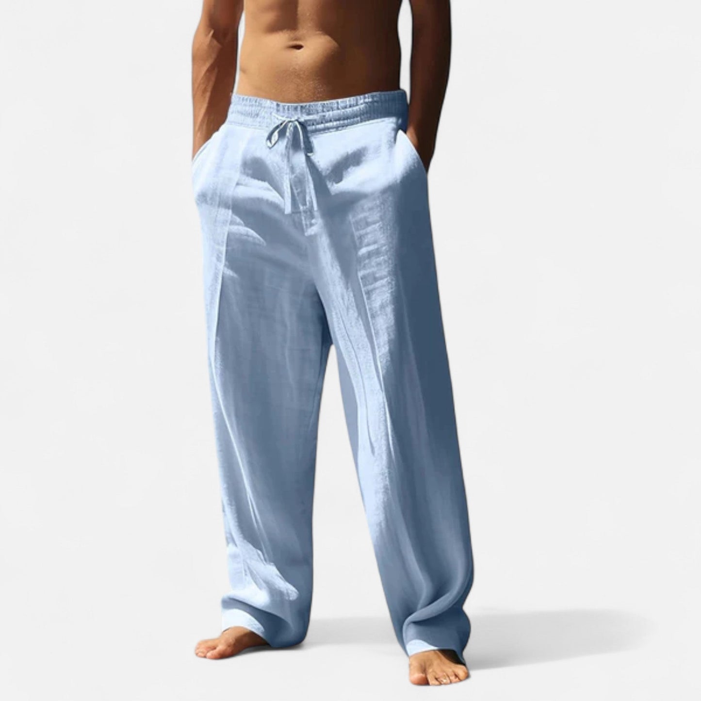 Veron| Men’s Relaxed Linen Trousers
