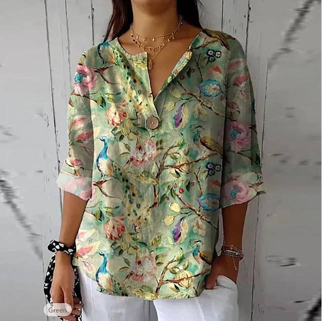 Lena | Elegant Summer Blouse For Women