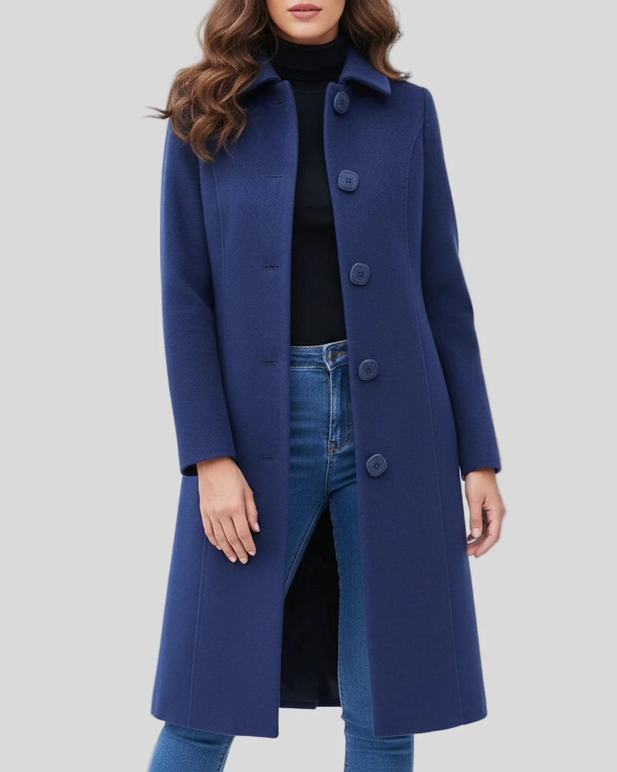 Isla | Women’s Fit Flare Button Jacket