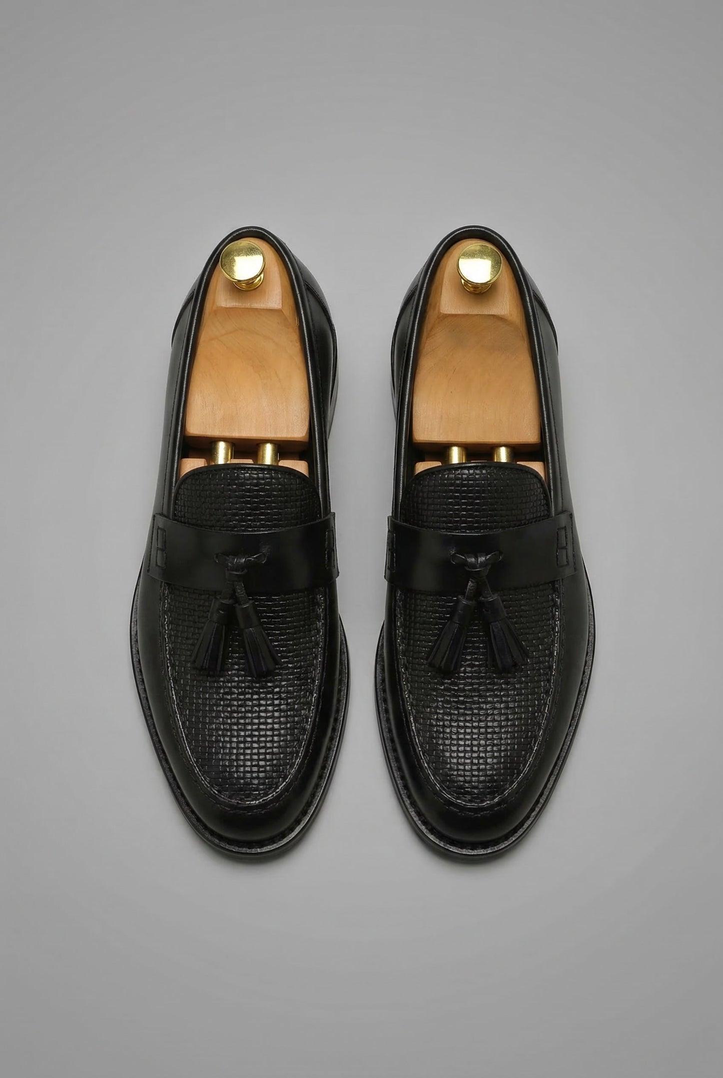 Bohdan | Men’s Classic Woven Tassel Slip On Loafers