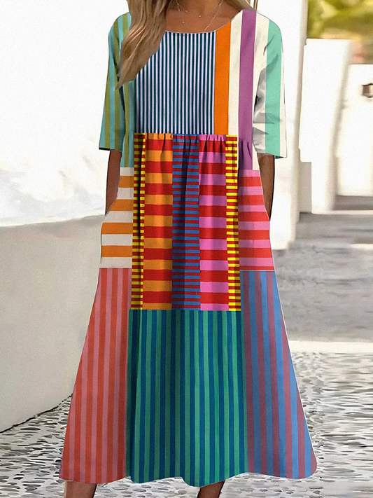 Ottilie | Geometric Dress
