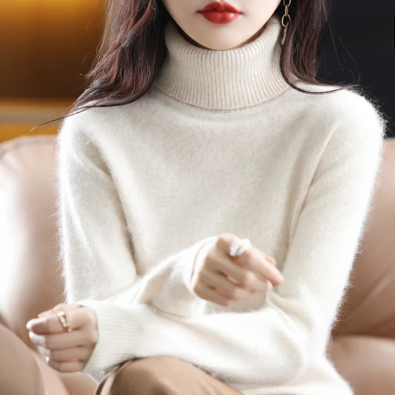 Letizia | Cashmere Turtleneck Jumper