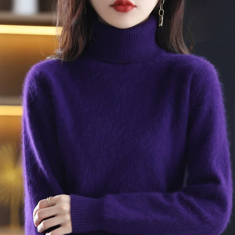 Letizia | Cashmere Turtleneck Jumper