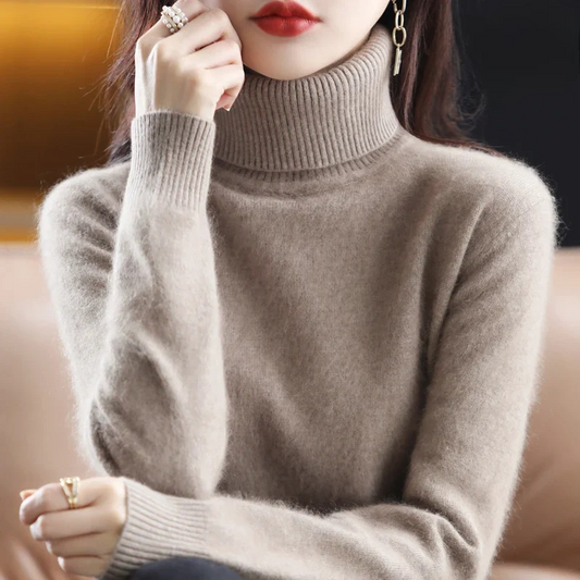 Letizia | Cashmere Turtleneck Jumper