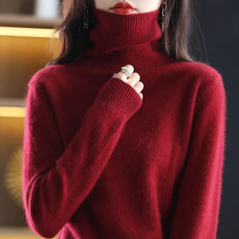 Letizia | Cashmere Turtleneck Jumper