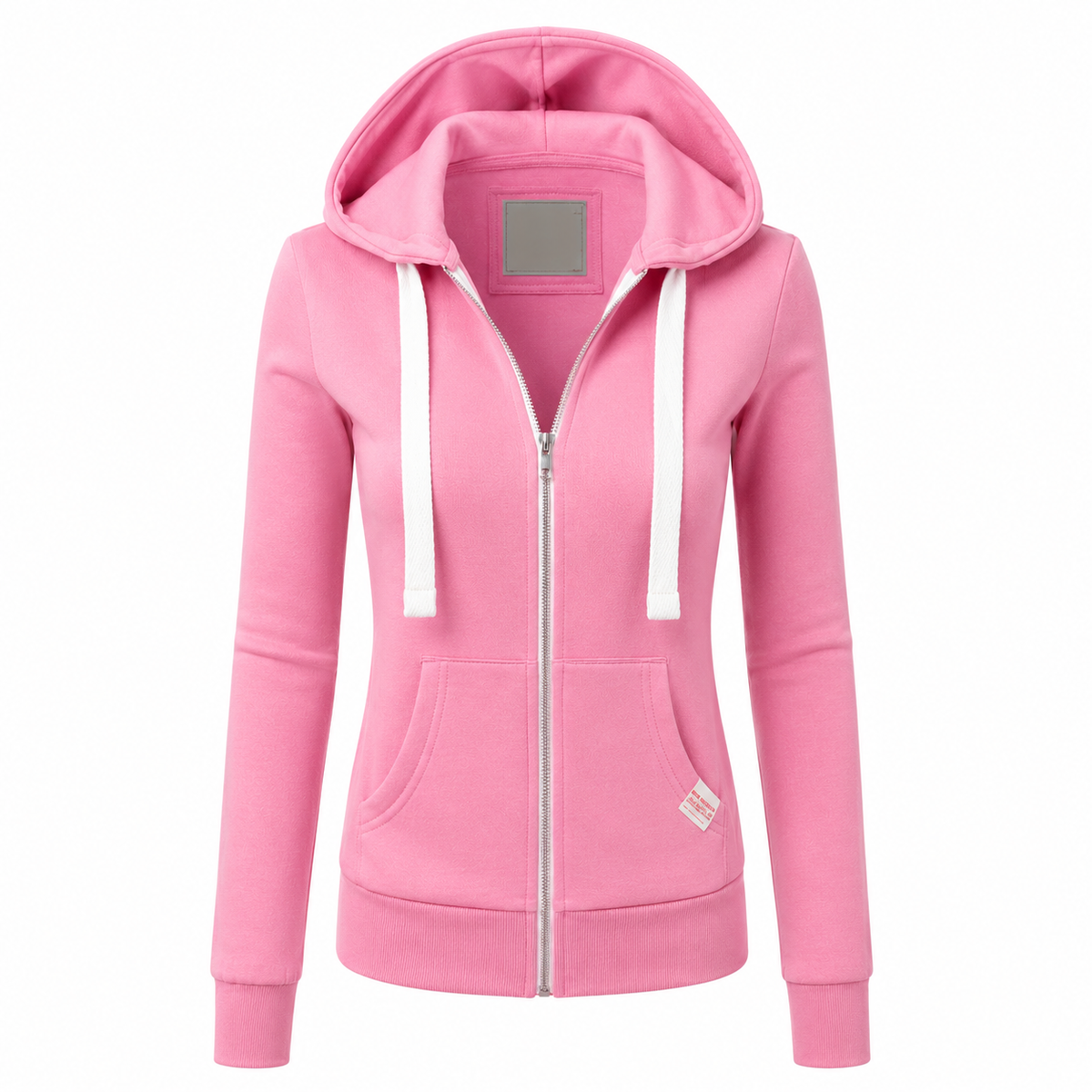 Sandy | Women's Zip-Up Fitted Hoodie - Image 1