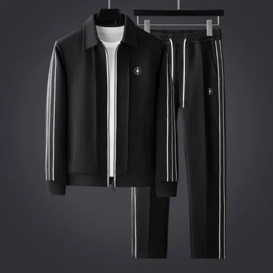 SleekStripes Athletic Tracksuit