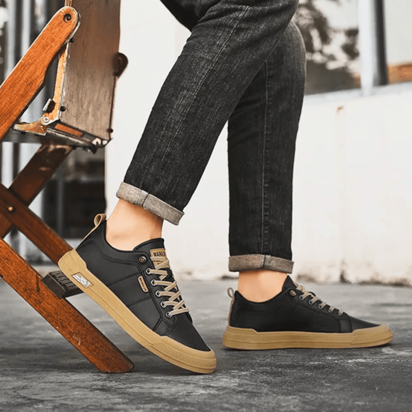 Harrington | Leather Trainers For Men