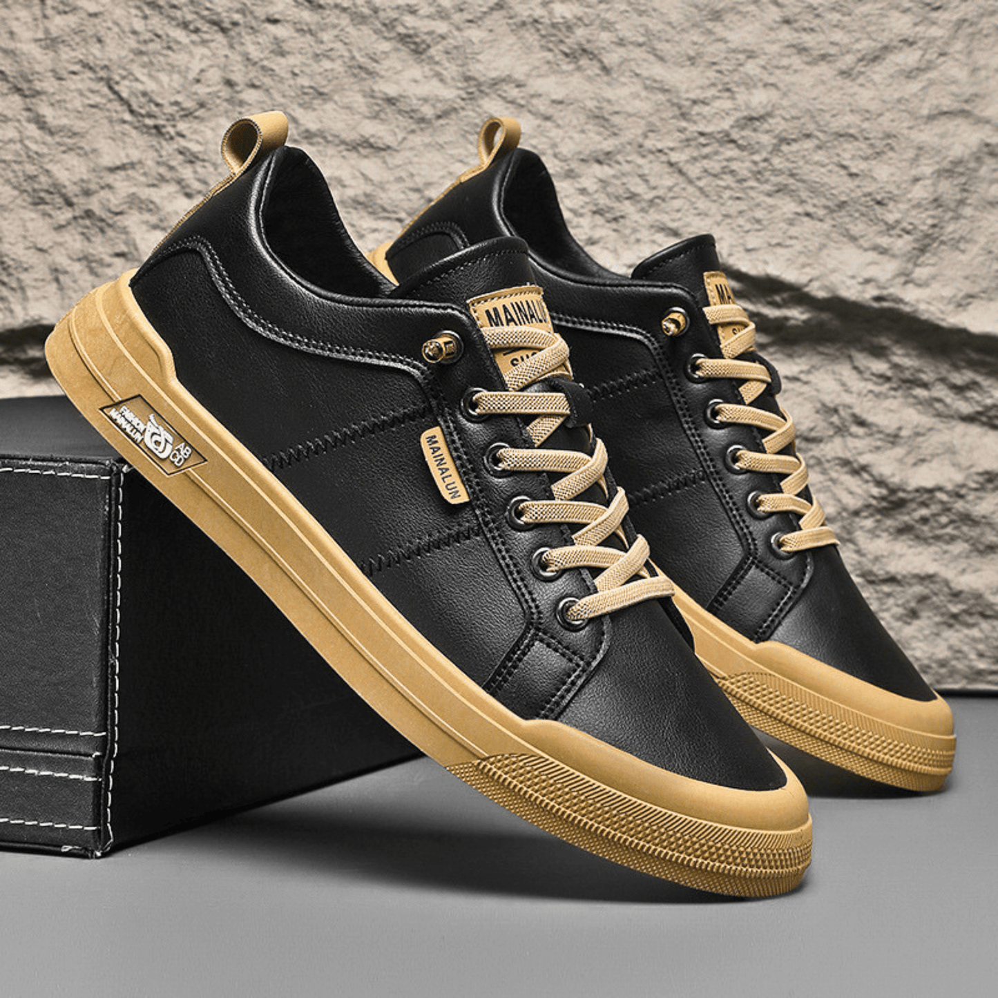 Harrington | Leather Trainers For Men