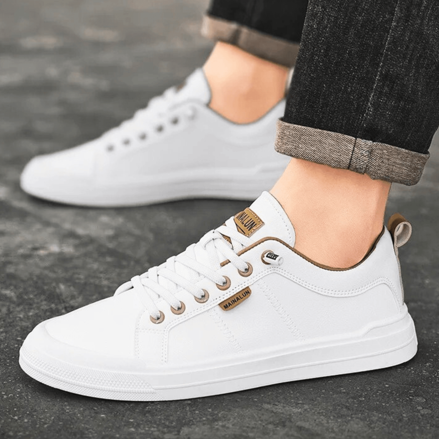 Harrington | Leather Trainers For Men