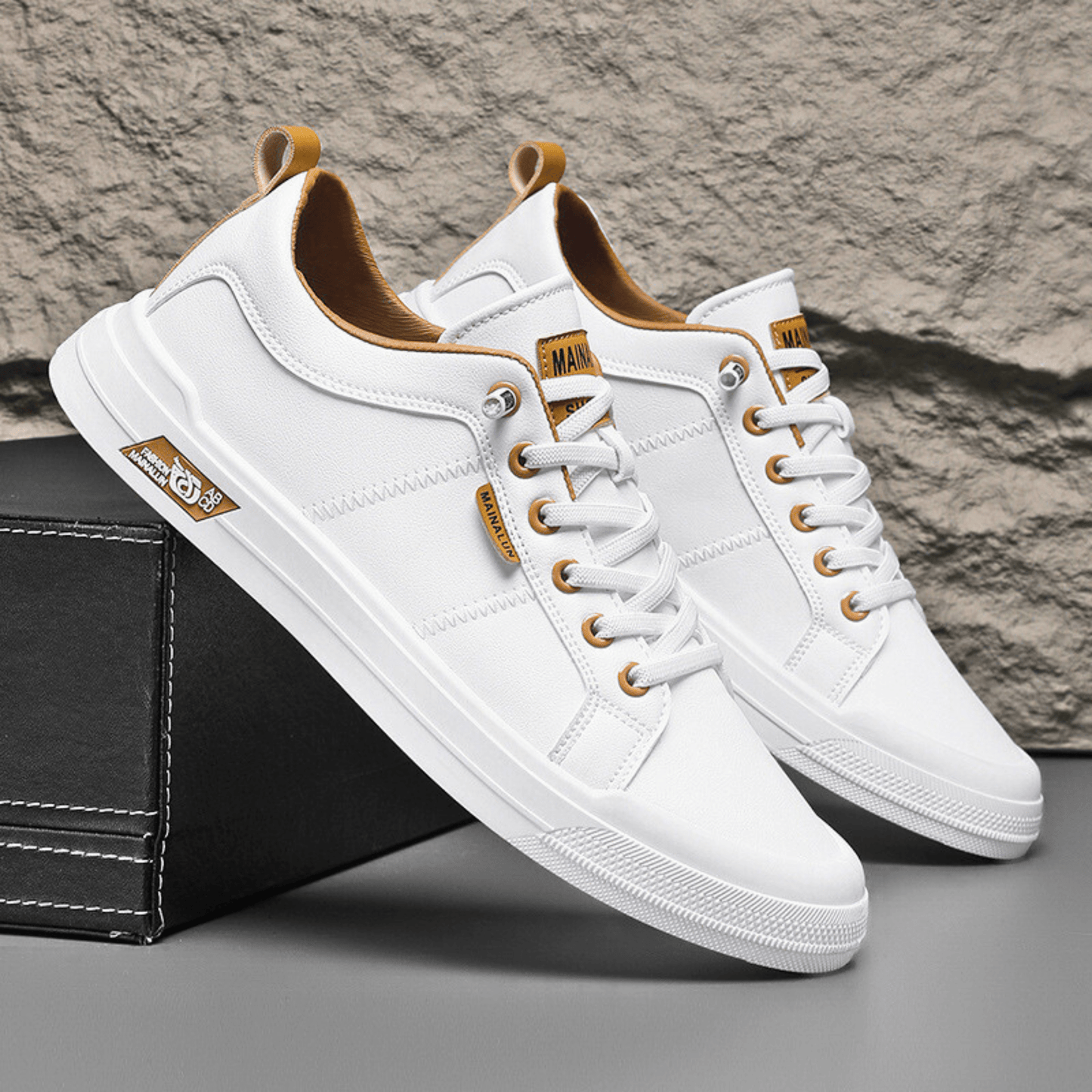 Harrington | Leather Trainers For Men