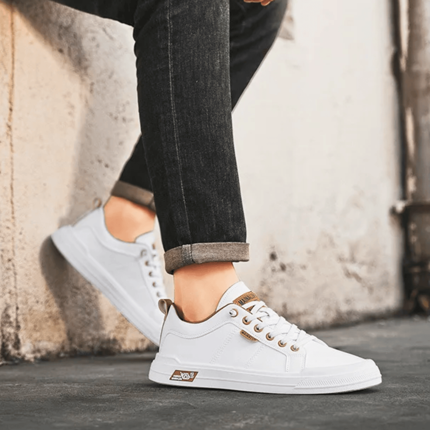 Harrington | Leather Trainers For Men