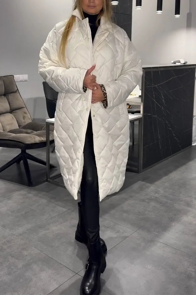 Maribel – Reversible Quilted Coat