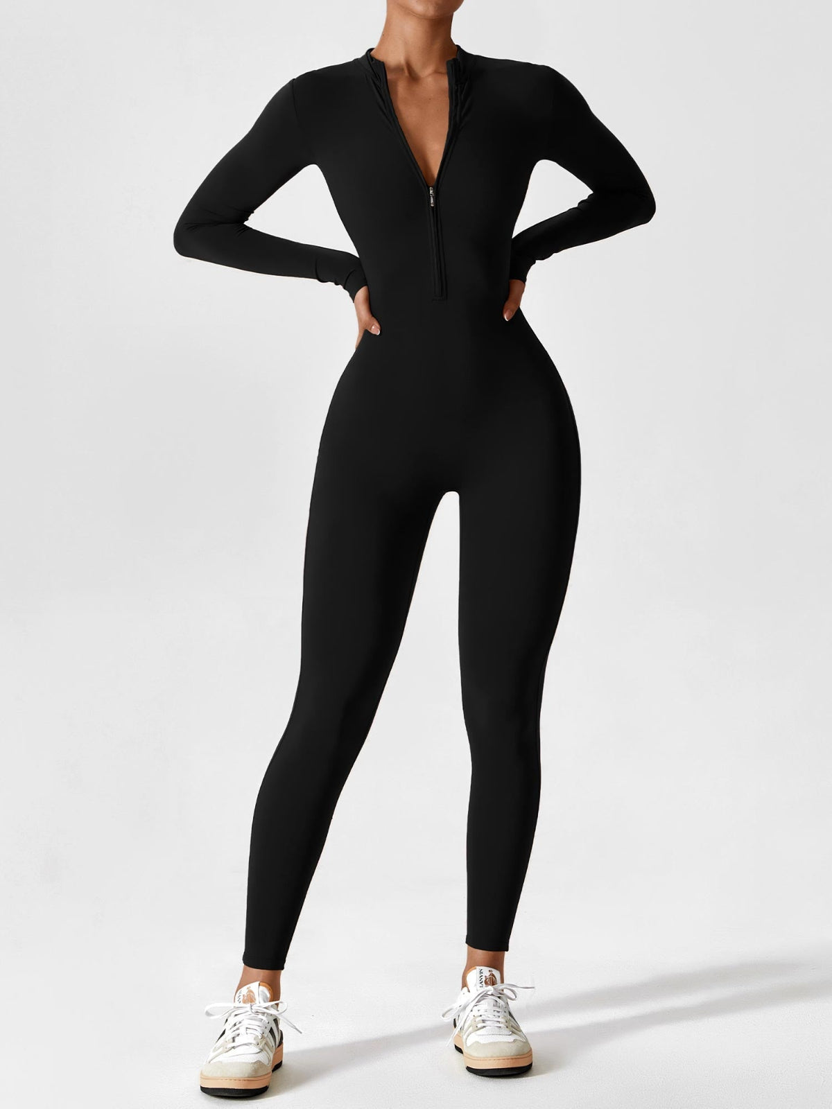 Texas | Long Sleeve Zip Jumpsuit