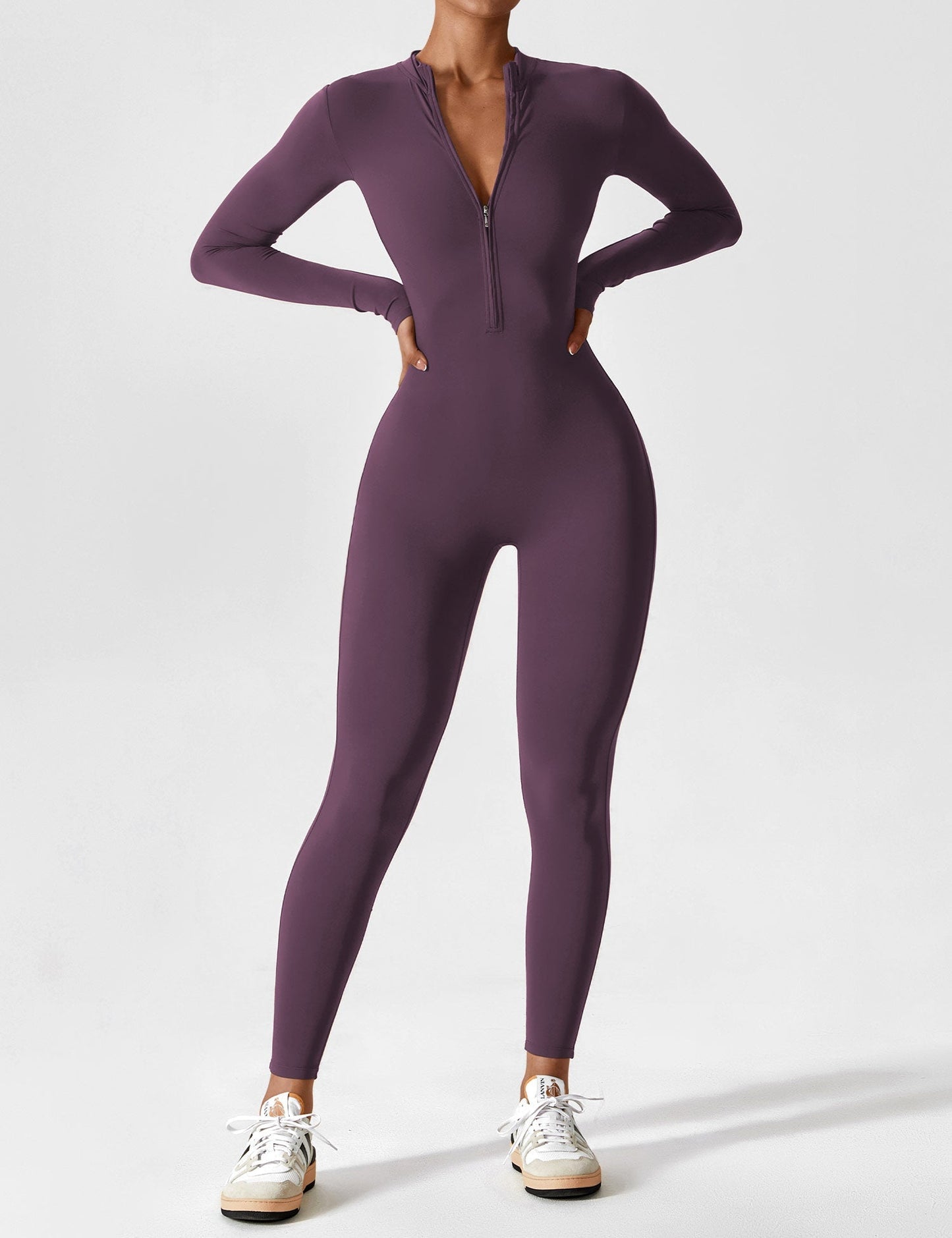 Texas | Long Sleeve Zip Jumpsuit