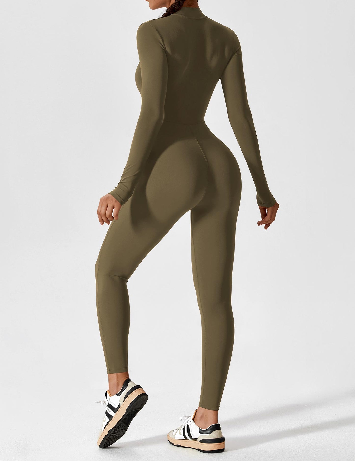 Texas | Long Sleeve Zip Jumpsuit