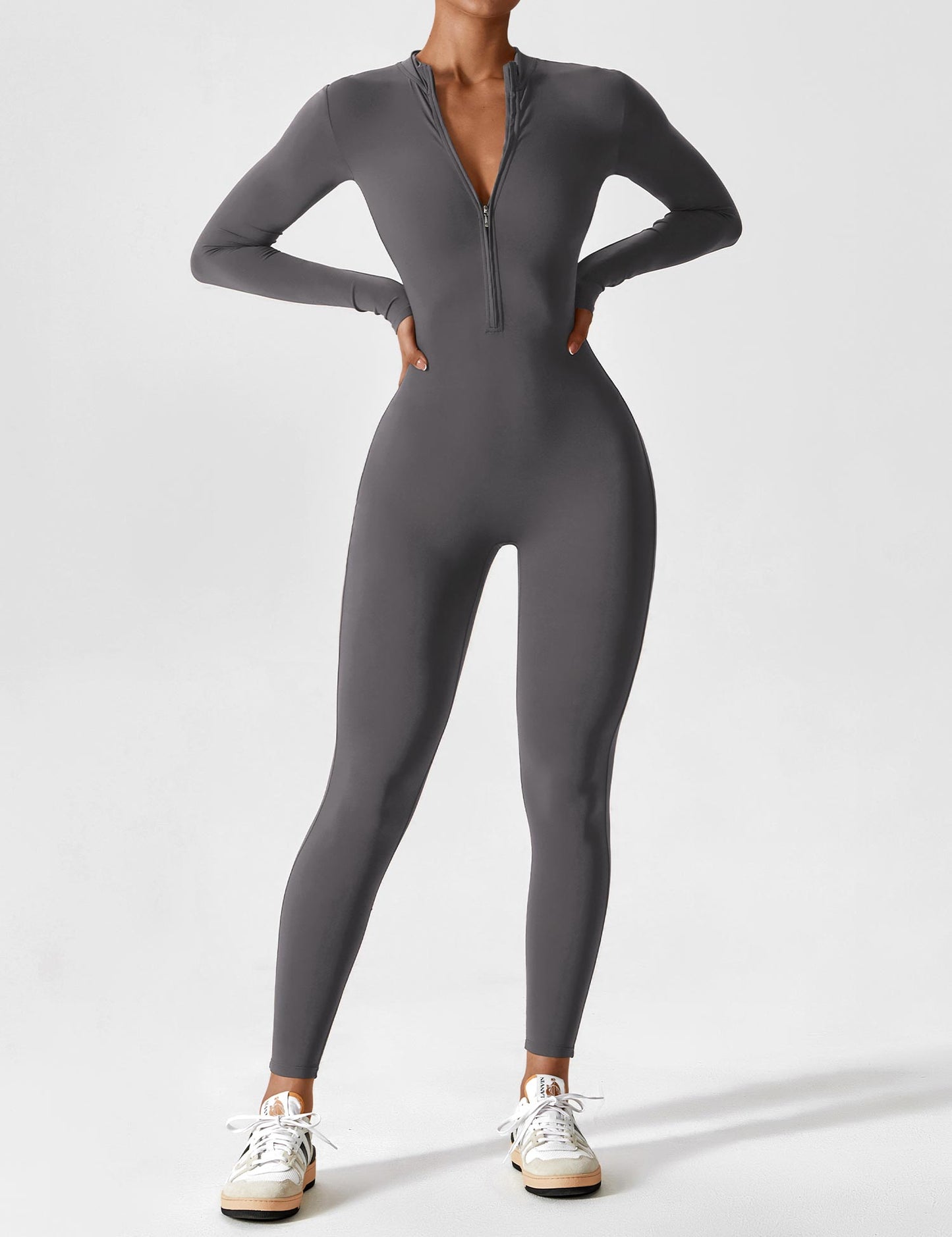 Texas | Long Sleeve Zip Jumpsuit