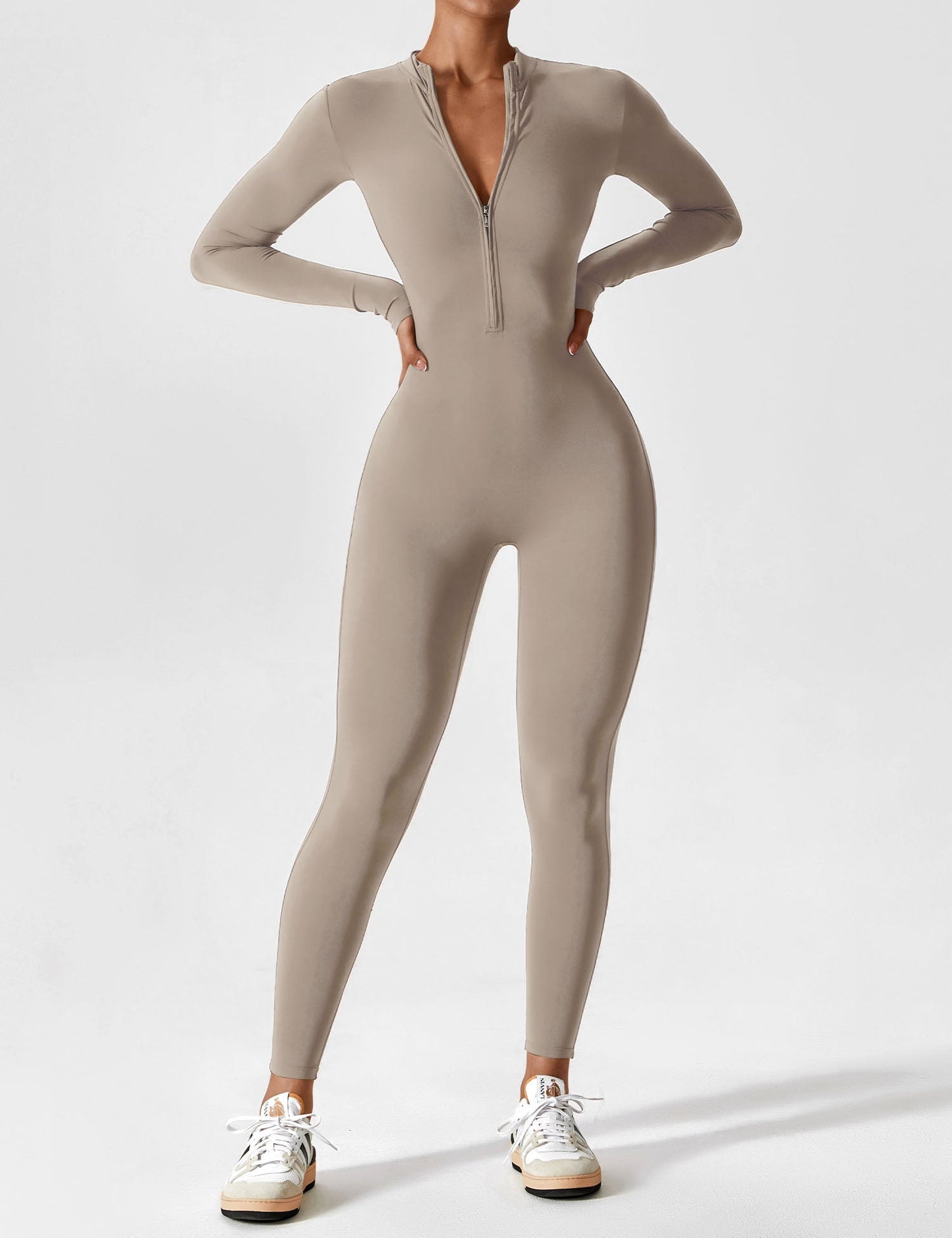 Texas | Long Sleeve Zip Jumpsuit