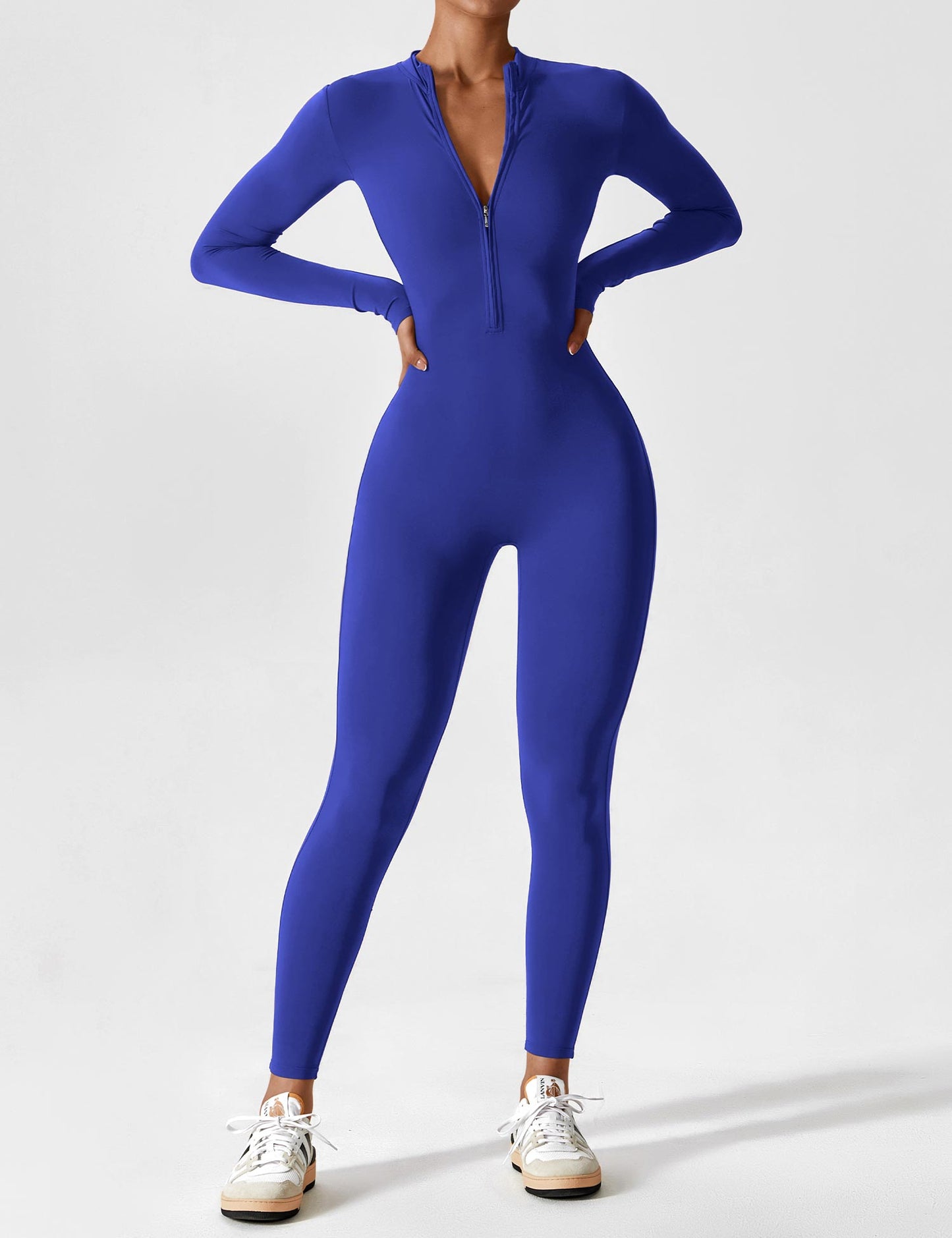 Texas | Long Sleeve Zip Jumpsuit